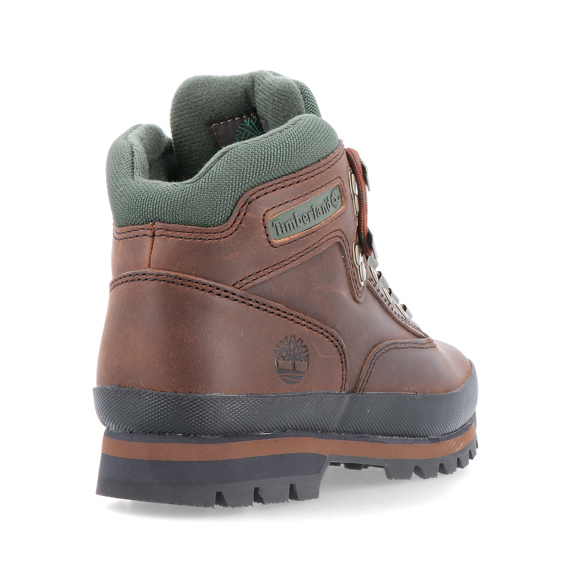 Timberland Euro Hiker Mid Lace Up Dark Brown Full Grain