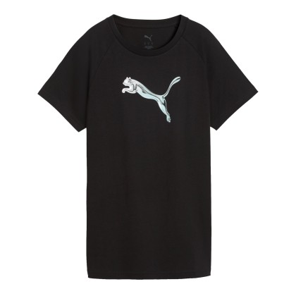 Puma T-shirt Ess Logo Lab Black Puma T-shirt Ess Logo Lab Black
