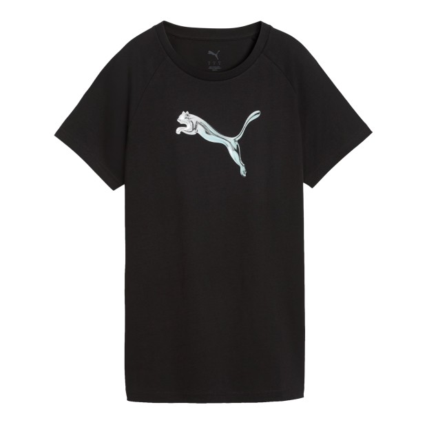 Puma T-shirt Ess Logo Lab Black