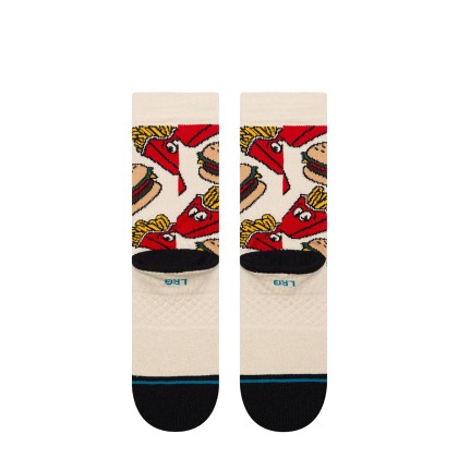 Stance Kids Combo Meal Crew Tan Stance Kids Combo Meal Crew Tan