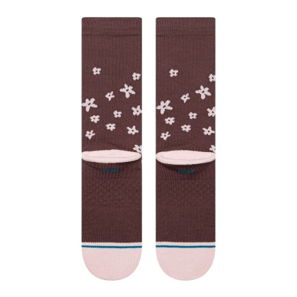Stance Floral Dreams Crew Brown Stance Floral Dreams Crew Brown
