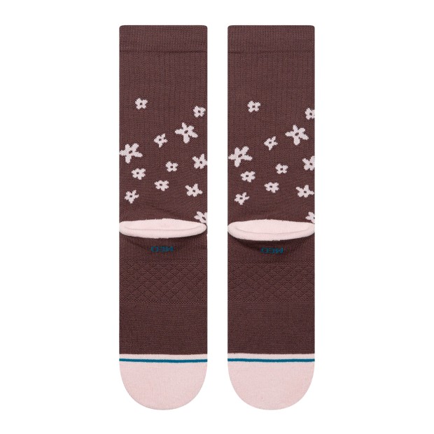 Stance Floral Dreams Crew Brown