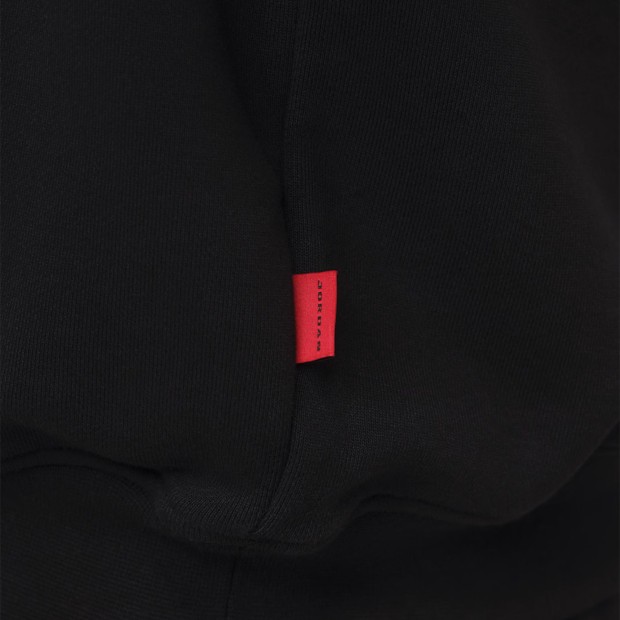 Jordan Sweat Flight Fleece Crew-neck Black