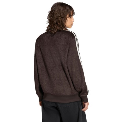 adidas Originals Casaco Mohair Firebird Loose Aurora Coffee adidas Originals Casaco Mohair Firebird Loose Aurora Coffee