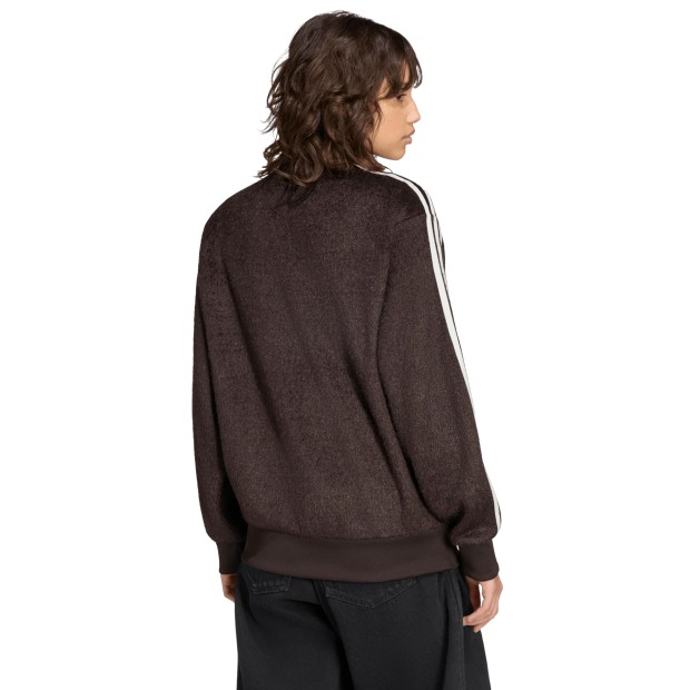 adidas Originals Casaco Mohair Firebird Loose Aurora Coffee