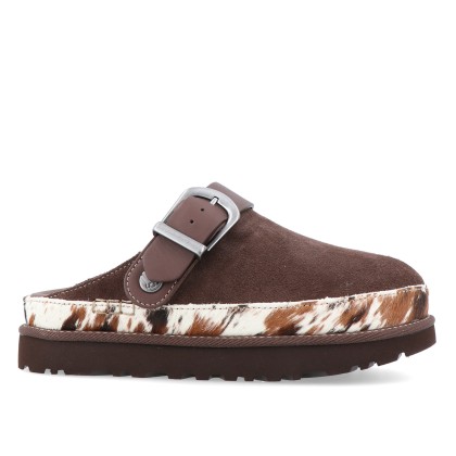 Ugg W Goldenstar Western Clog Burnt Cedar