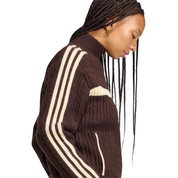 adidas Originals Casaco Knitted Archive Aurora Coffee
