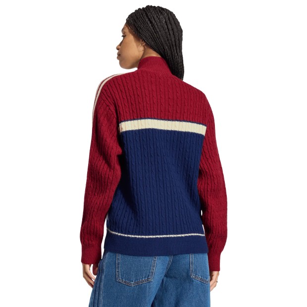 adidas Originals Casaco Knitted Archive Team Navy Blue