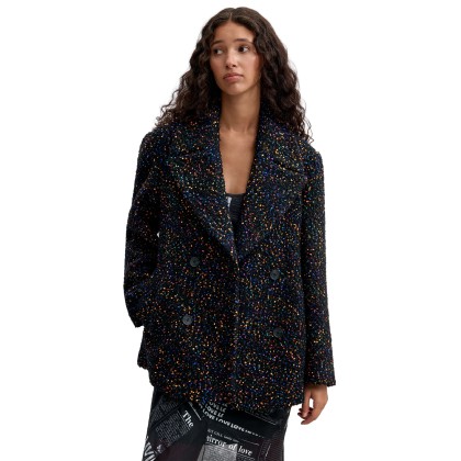 Desigual Casaco Bottone Negro