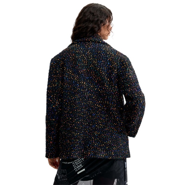 Desigual Casaco Bottone Negro