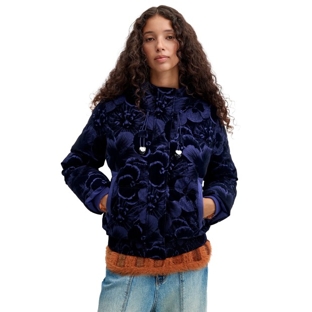 Desigual Casaco Ibiscus Navy