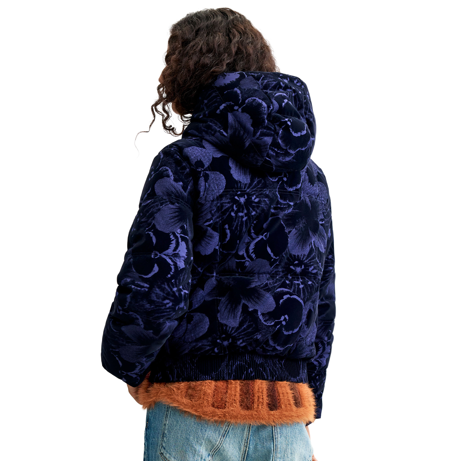 Desigual Casaco Ibiscus Navy