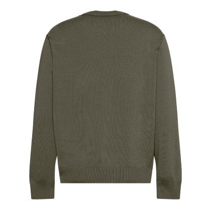 Calvin Klein Sweat Classic Cttn Crew Neck Olive Night Calvin Klein Sweat Classic Cttn Crew Neck Olive Night