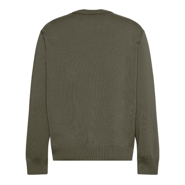Calvin Klein Sweat Classic Cttn Crew Neck Olive Night