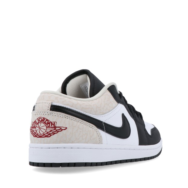 Jordan Air 1 Low Se Black/team Red-white-lt Orewood Brn