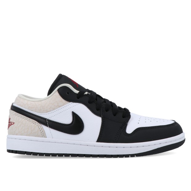 Jordan Air 1 Low Se Black/team Red-white-lt Orewood Brn
