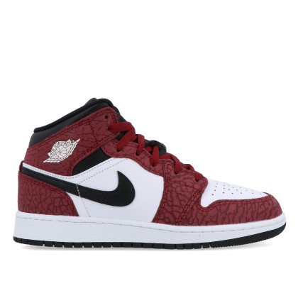 Jordan Air 1 Mid Se Gs Team Red/white-black-dark Team Red Jordan Air 1 Mid Se Gs Team Red/white-black-dark Team Red