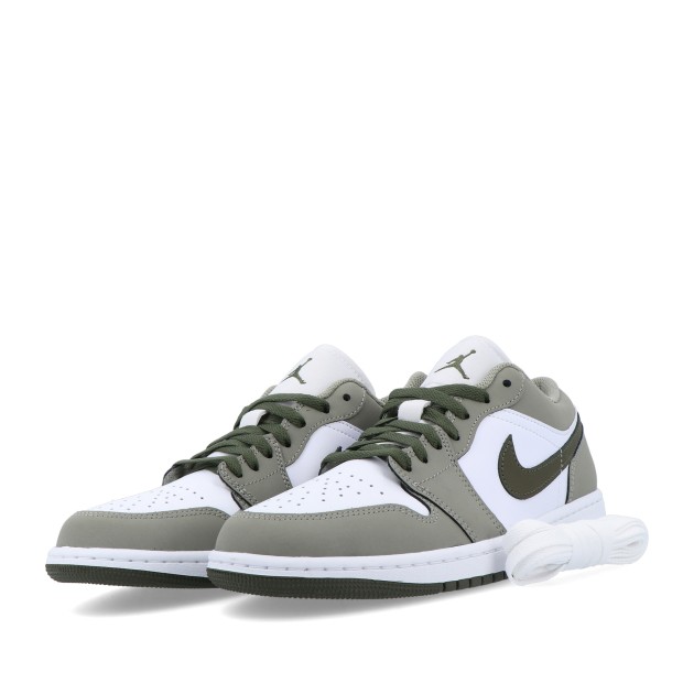Jordan Air 1 Low Light Army/cargo Khaki-white