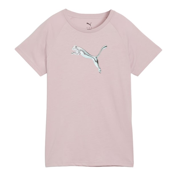 Puma T-shirt Ess Logo Lab Misty Pink