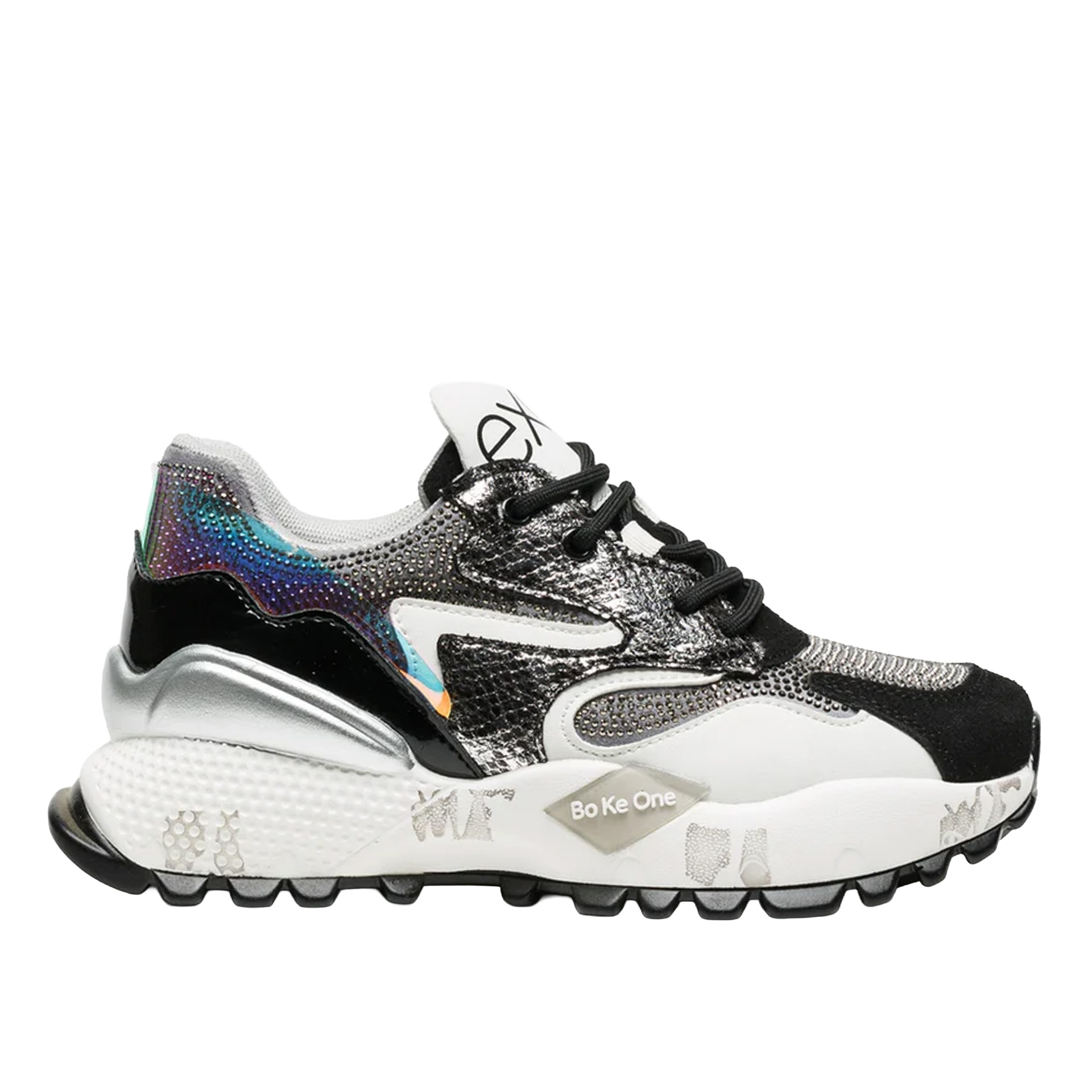 Exé D190608-17i Pu Black/silv