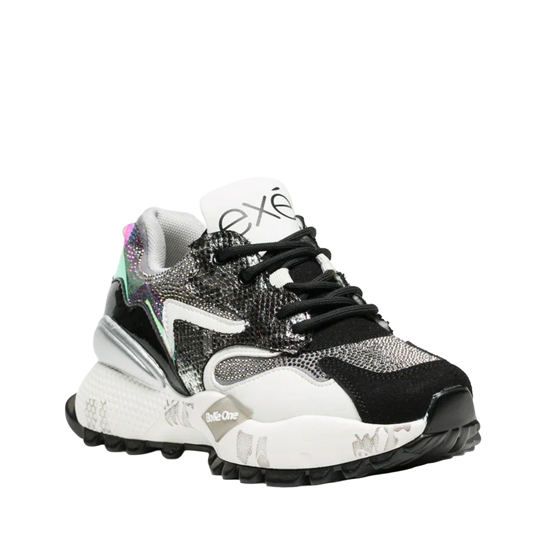 Exé D190608-17i Pu Black/silv