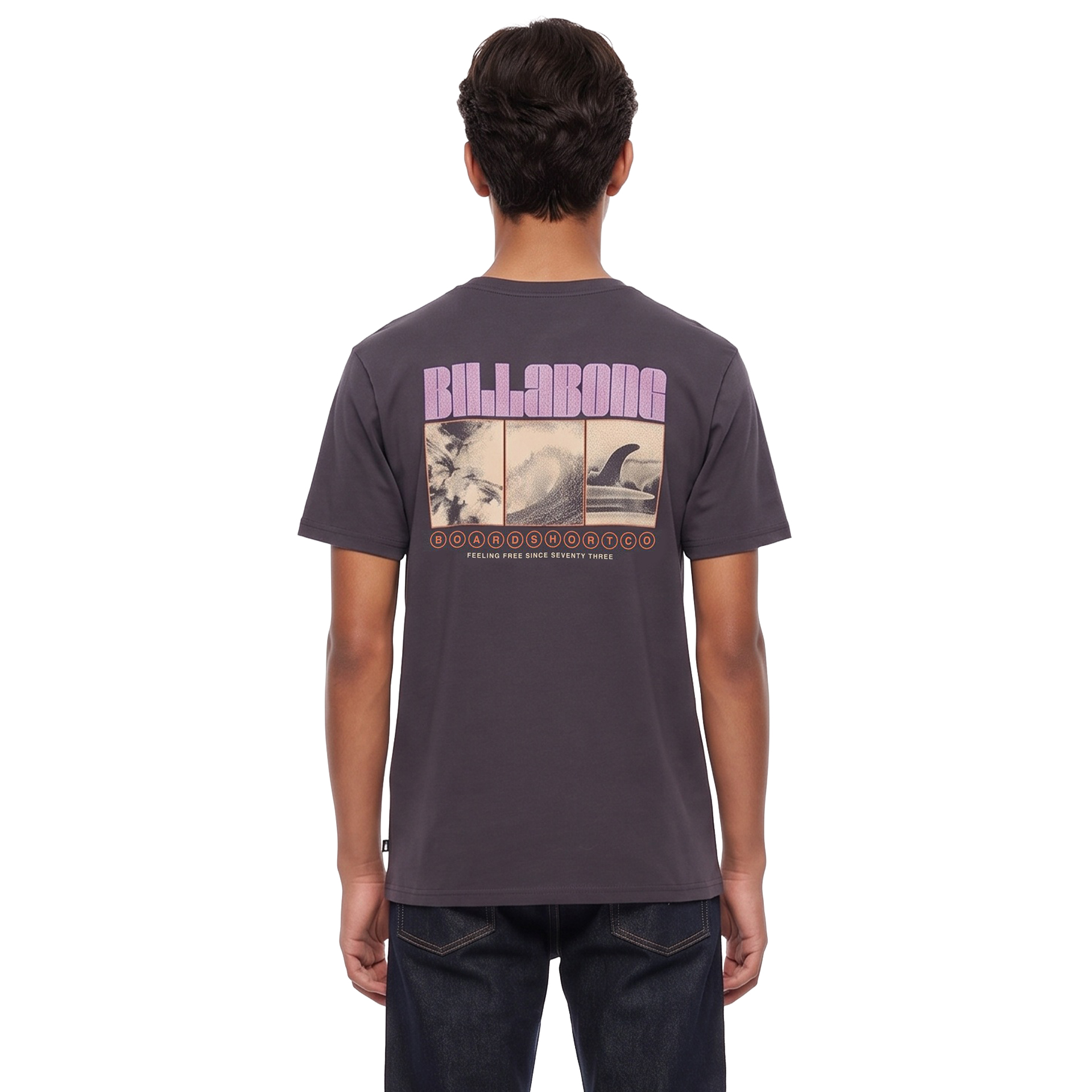 Billabong T-shirt Broadsheet Charcoal Grey