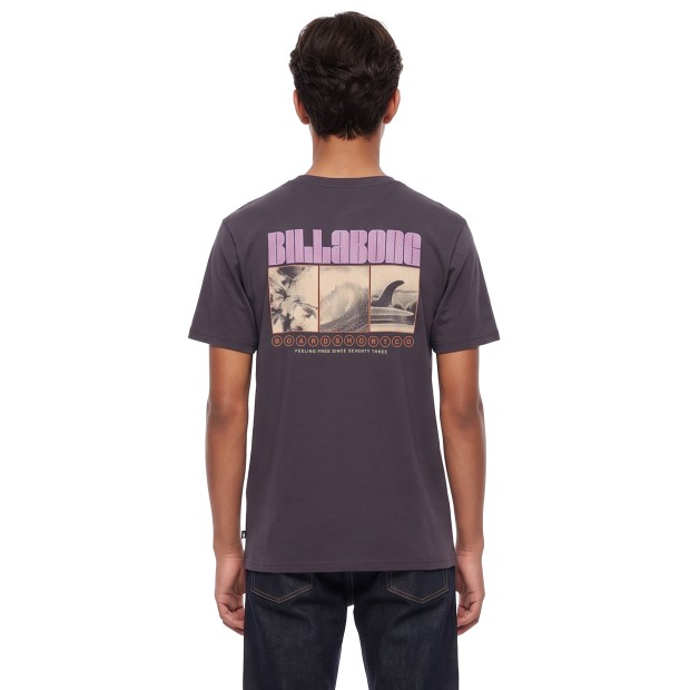 Billabong T-shirt Broadsheet Charcoal Grey