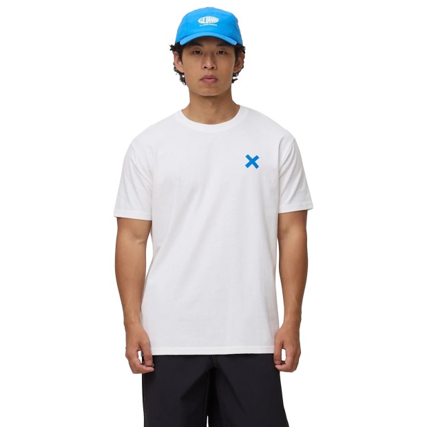 Blue Banana T-shirt Amsterdam White