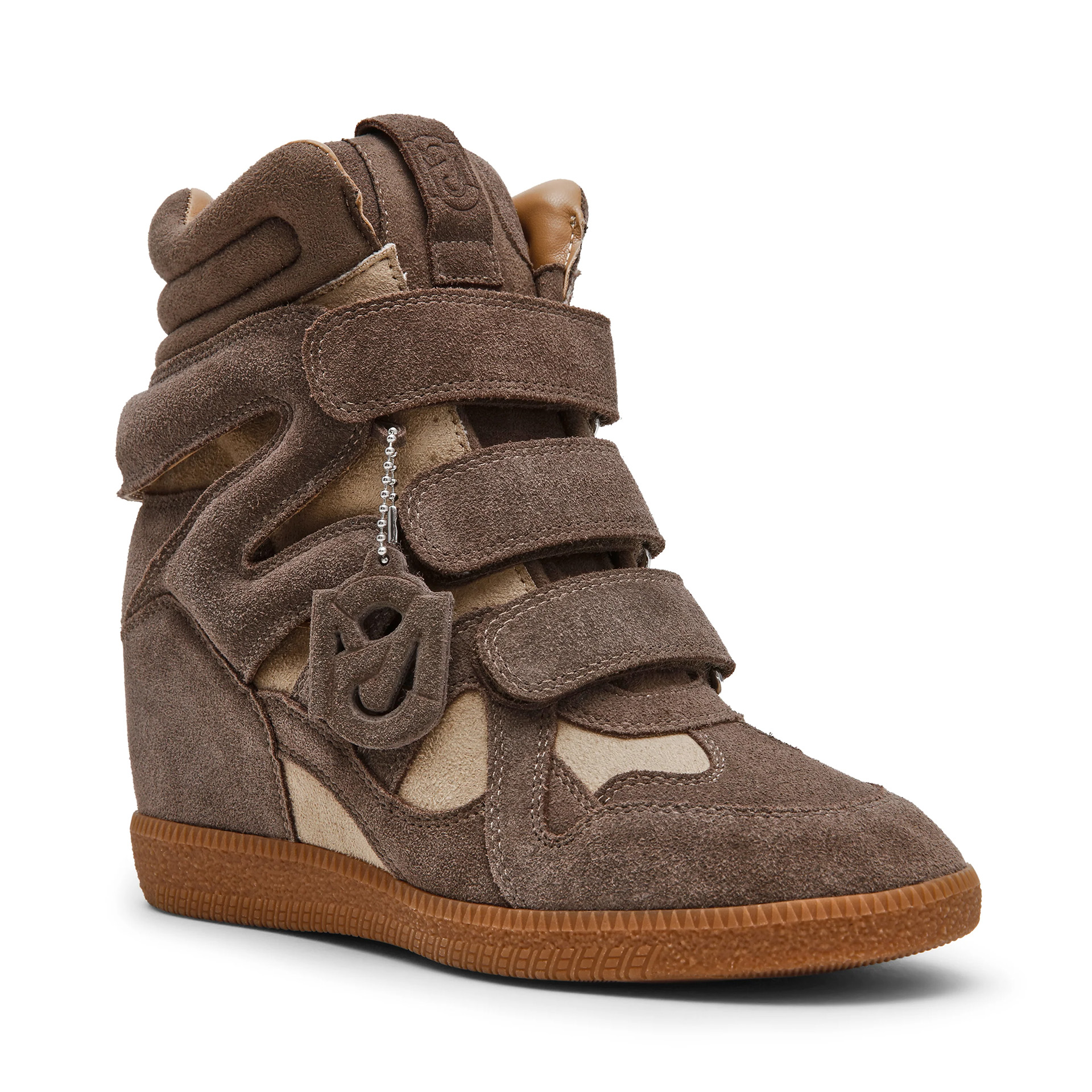 Steve Madden Mavis Taupe Suede
