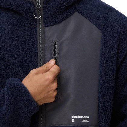 Blue Banana Casaco Cave Polar Navy Blue Banana Casaco Cave Polar Navy