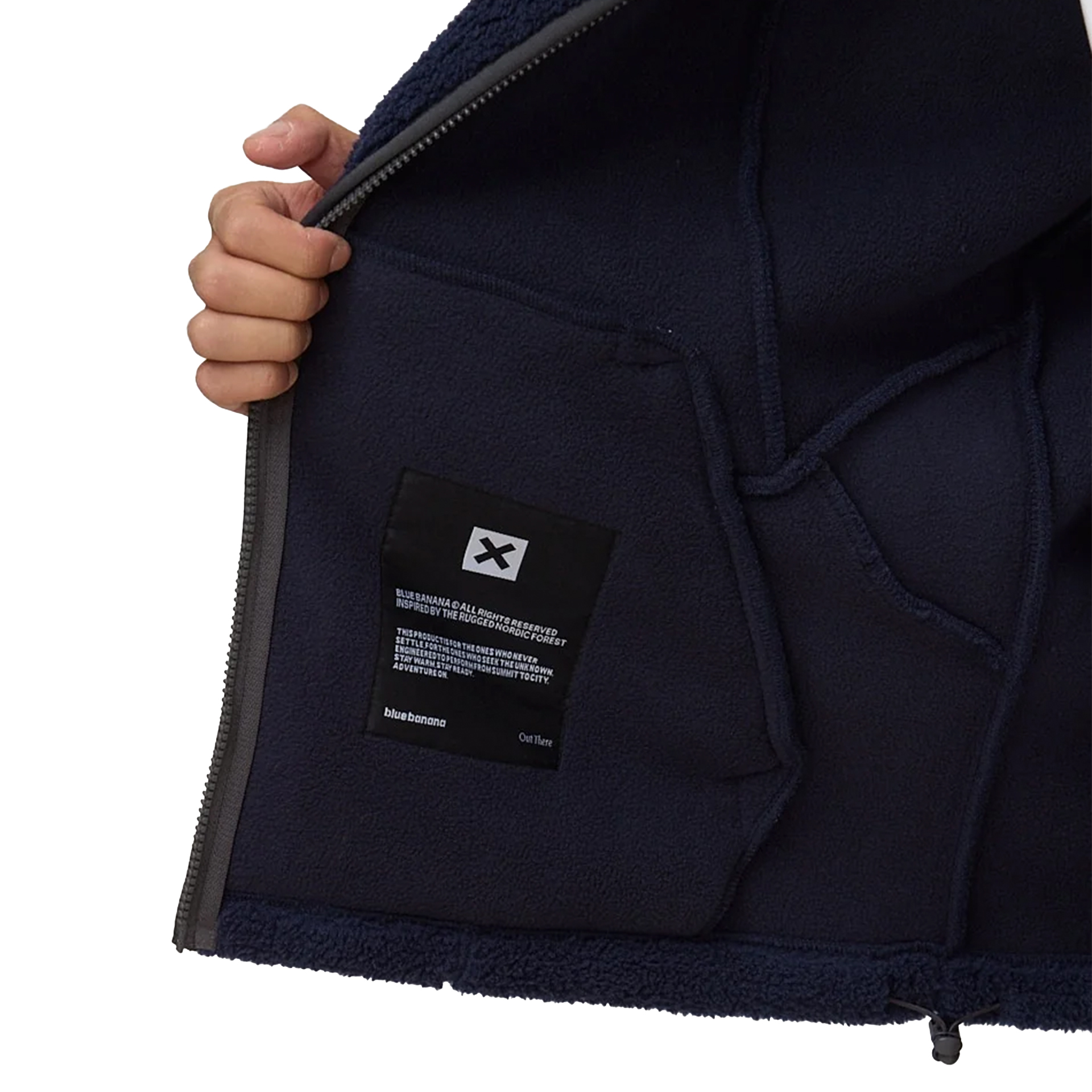 Blue Banana Casaco Cave Polar Navy