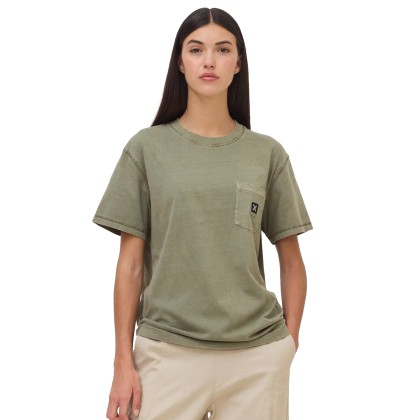 Blue Banana T-shirt Iconic Olive Green