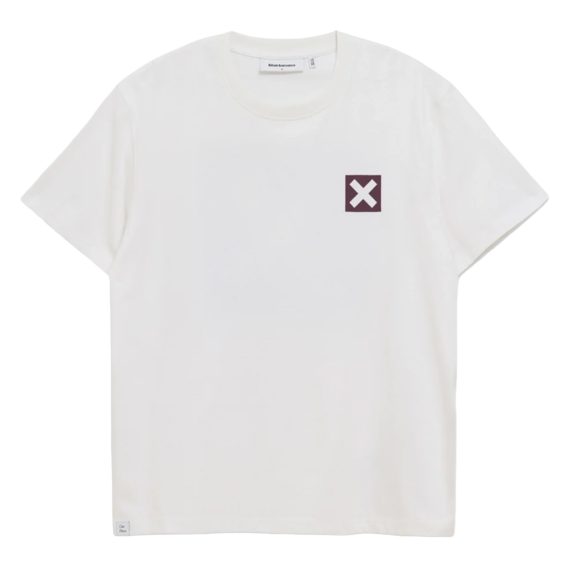 Blue Banana T-shirt Nature White