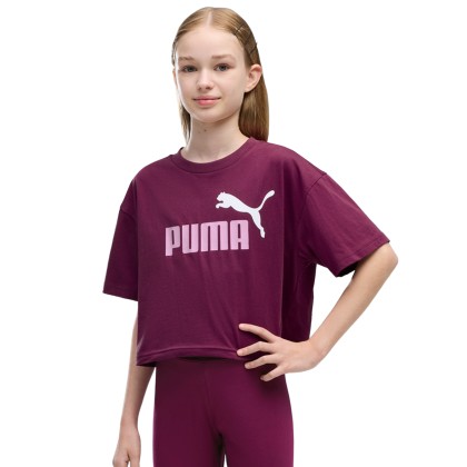 Puma T-shirt Ess 2 Color No. 1 Logo Short Length Fuchsia Glow Puma T-shirt Ess 2 Color No. 1 Logo Short Length Fuchsia Glow