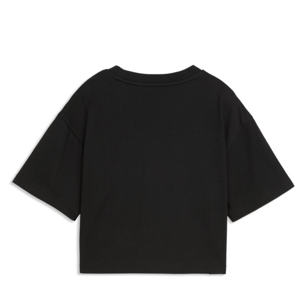 Puma T-shirt Ess 2 Color No. 1 Logo Short Length Black-light Lavender