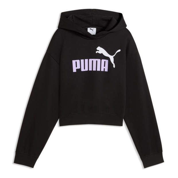 Puma Sweat Ess 2 Color No. 1 Logo? Short Length Black-light Lavender