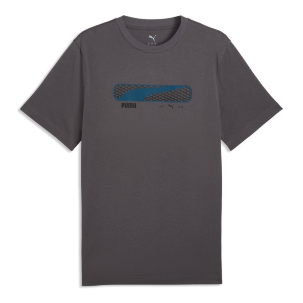Puma T-shirt Sport Logo Play Moody Gray