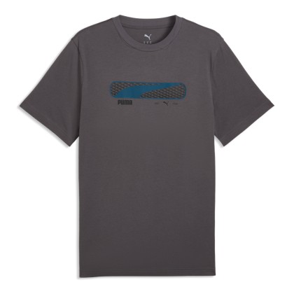 Puma T-shirt Sport Logo Play Moody Gray