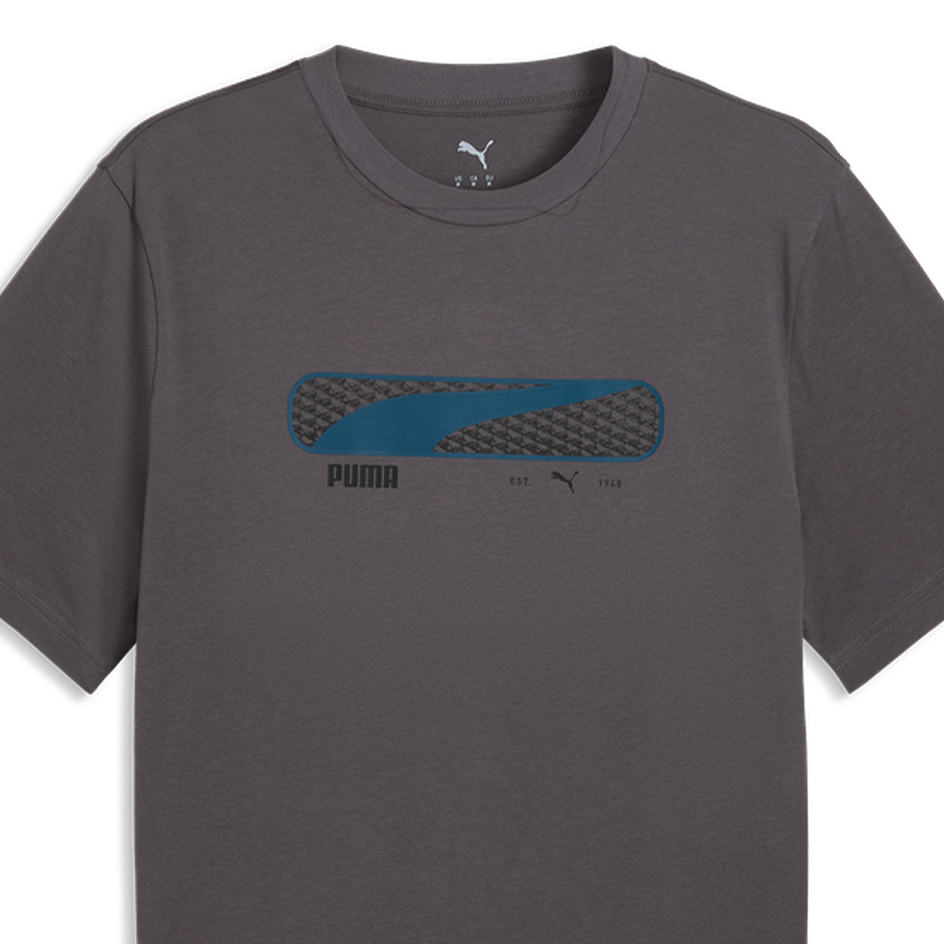 Puma T-shirt Sport Logo Play Moody Gray