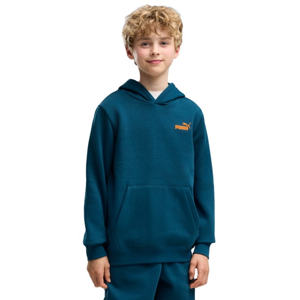 Puma Sweat Ess Logo Lab Brand Back Graphic Midnight Petrol