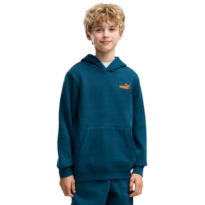 Puma Sweat Ess Logo Lab Brand Back Graphic Midnight Petrol