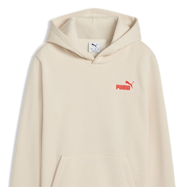 Puma Sweat Ess Logo Lab Brand Back Graphic Alpine Snow