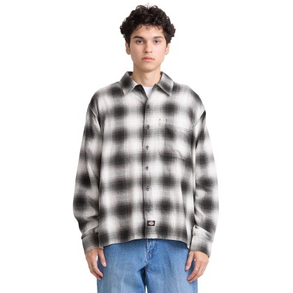 Dickies Camisa Gulfport Flannel Black Dickies Camisa Gulfport Flannel Black