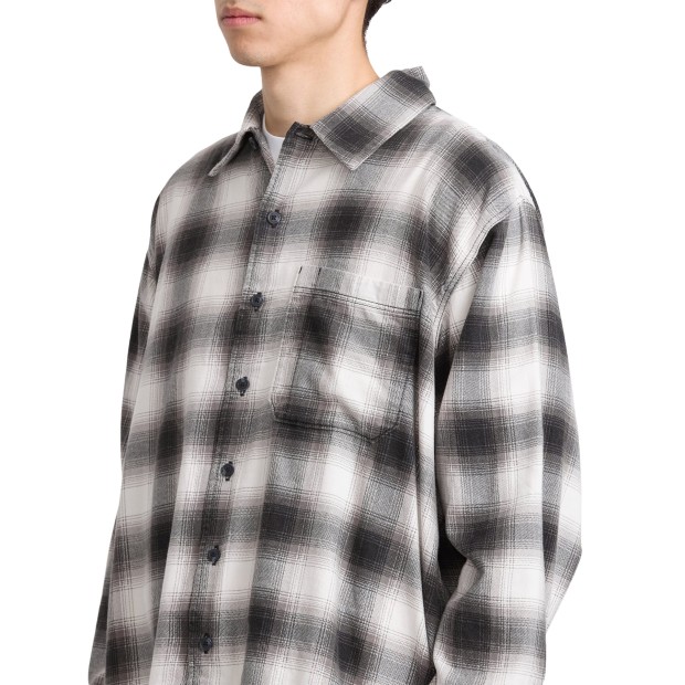 Dickies Camisa Gulfport Flannel Black