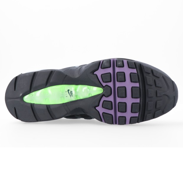 Nike Air Max 95 Premium Black/canyon Purple-dk Smoke Grey
