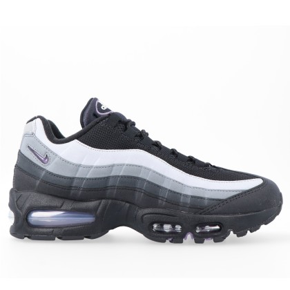 Nike Air Max 95 Premium Black/canyon Purple-dk Smoke Grey