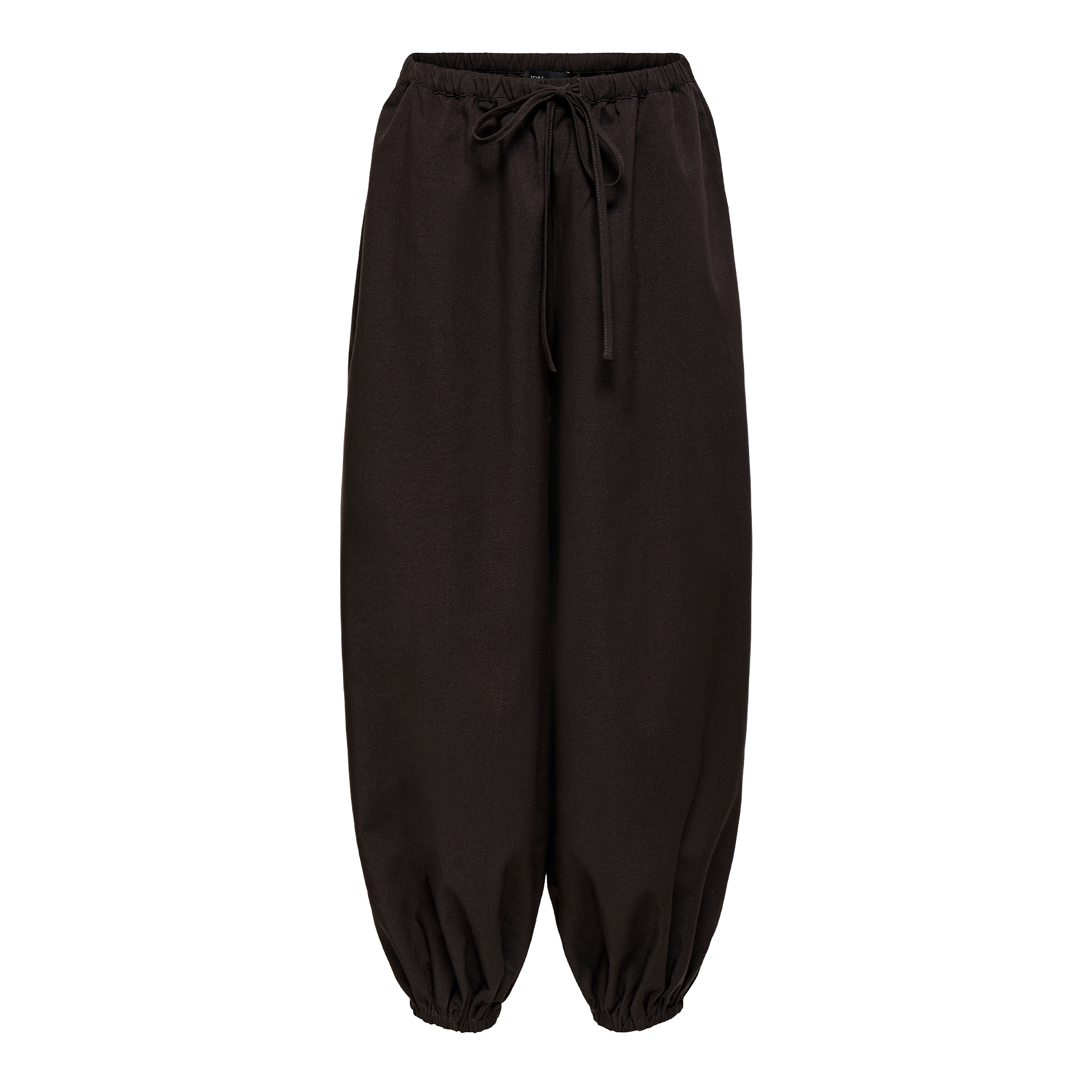 JDY Calça Paloma Loose Chocolate Torte