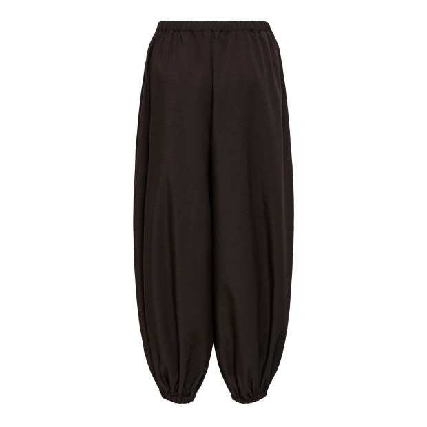 JDY Calça Paloma Loose Chocolate Torte
