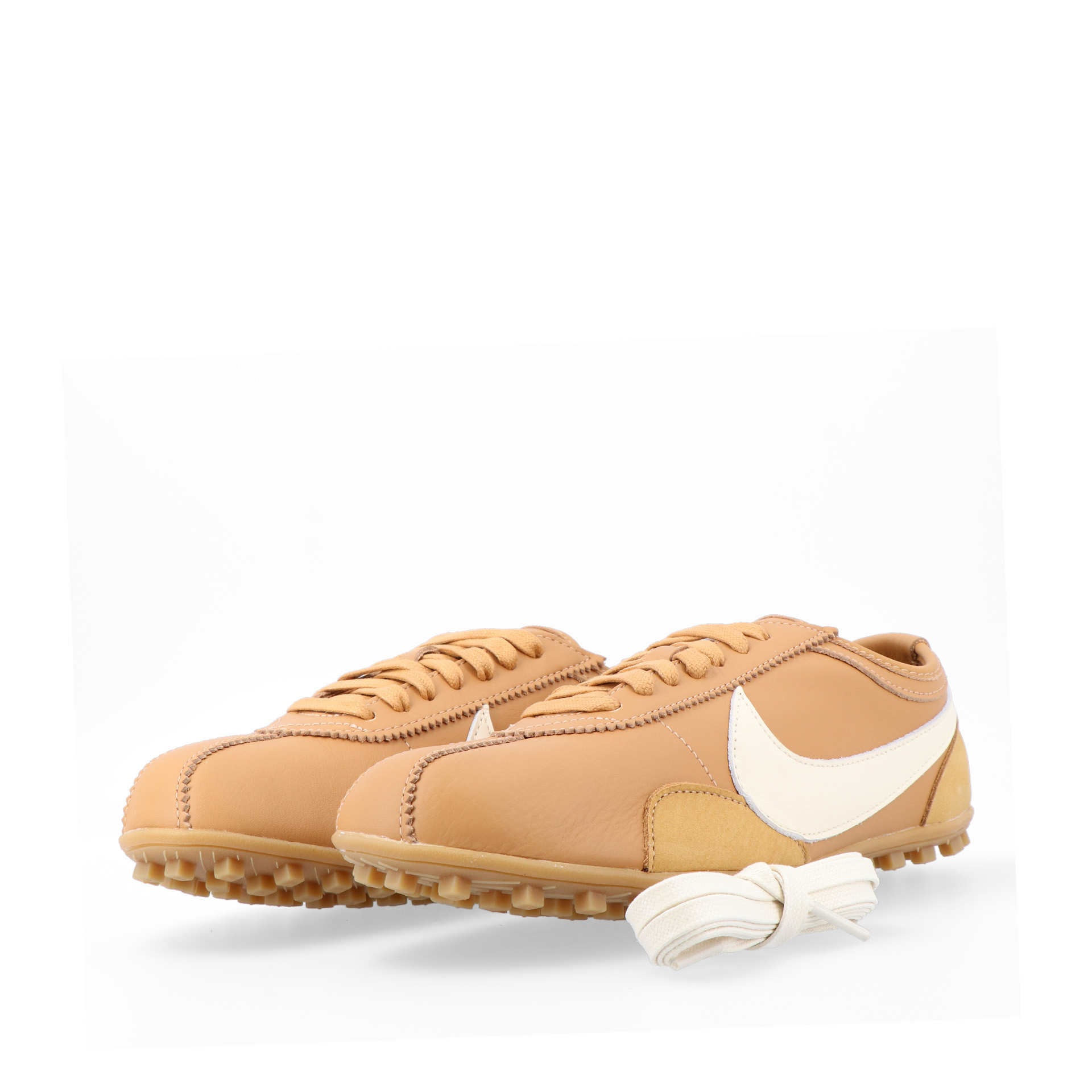 Nike Moon Shoe Og Lthr Flax/pale Ivory-gum Med Brown-malachite