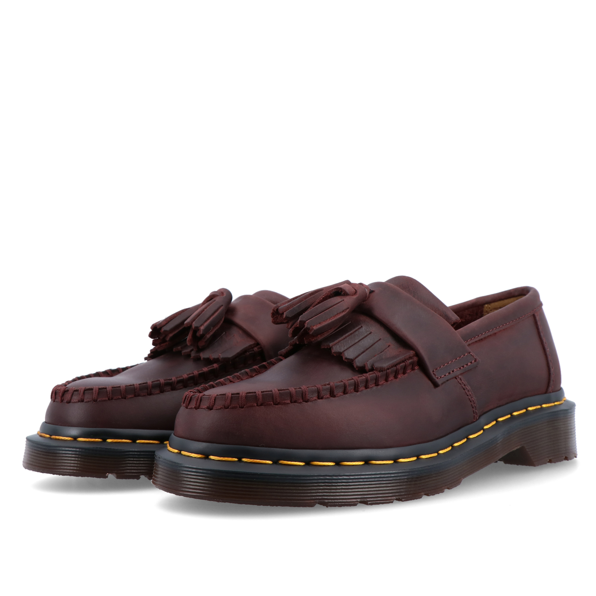 Dr. Martens Adrian Crazy Horse Cherry Red